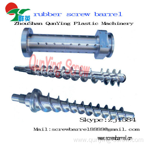 Bimetallic Rubber Screw Barrel 